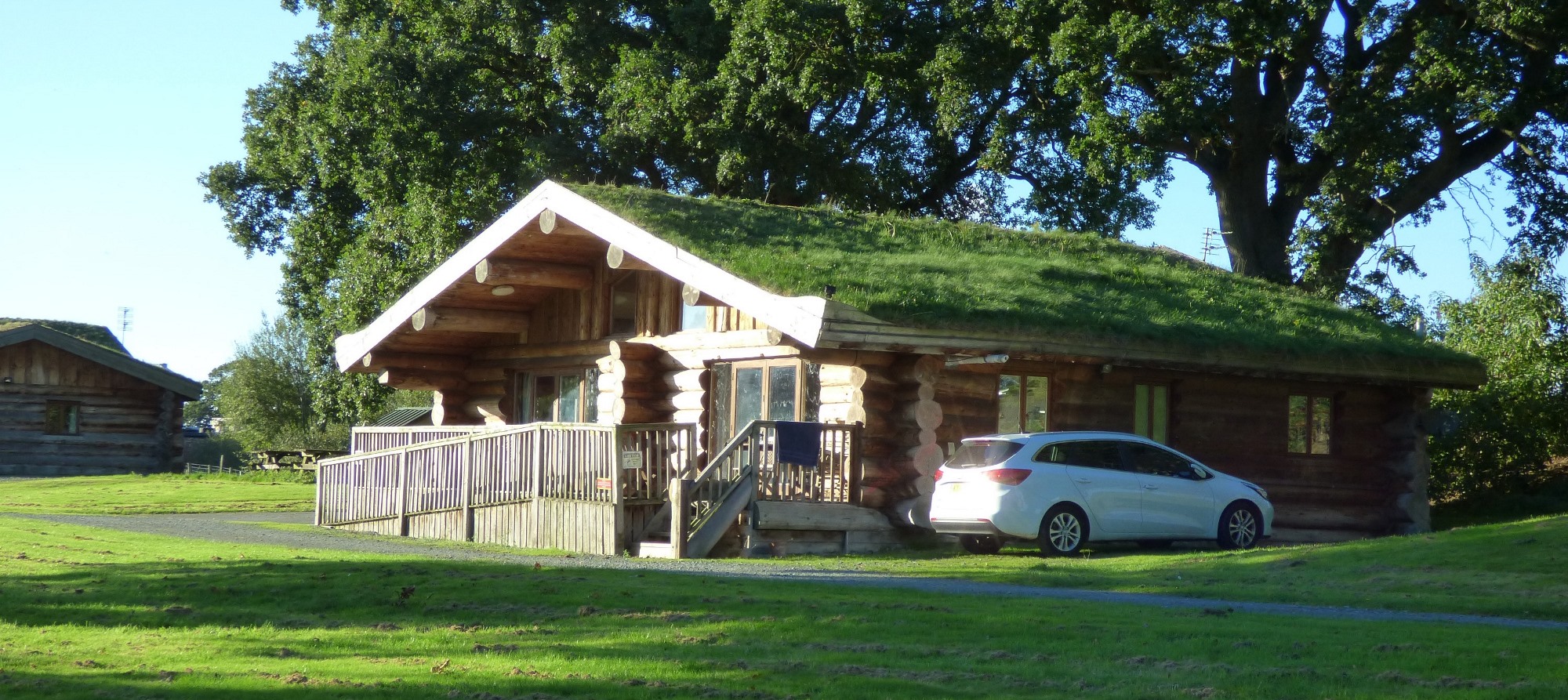 Log Cabin Side View